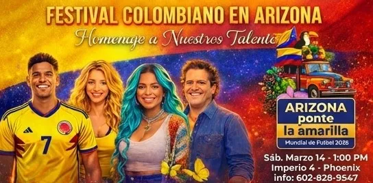 Ya viene una nueva edición del Festival colombiano en Arizona