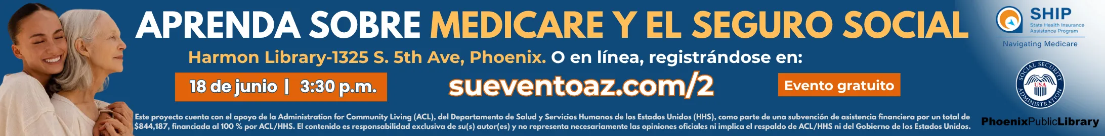 Invitan a foro gratuito en Phoenix para aprender sobre Medicare y Seguro Social