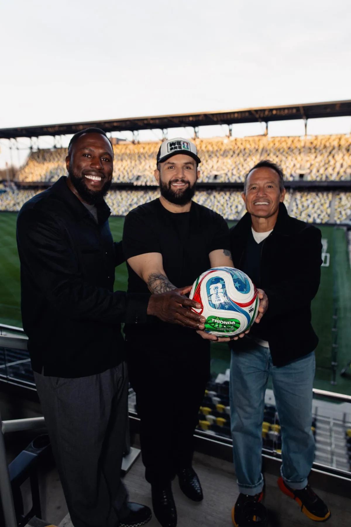 Luis Hernández, Jozy Altidore y Dwayne De Rosario. Tres leyendas de las selecciones de México, Estados Unidos y Canadá